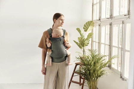 BABYBJORN - nosidełko Harmony 3D Mesh, Zielony