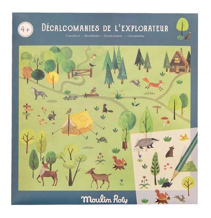 Kalkomania ODKRYWCA Les Jardin du Moulin 712429