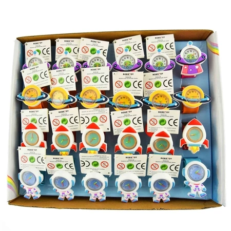 Analogowy zegarek na pasku SLAP (bez zapięcia) Kosmos (4 wzory)