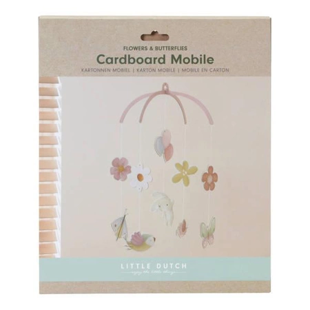Little Dutch Dekoracyjny mobil kartonowy Flowers & Butterflies FSC LD4769