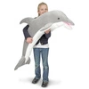 Przytulanka dla dzieci pluszowa olbrzymi Delfin Melissa and Doug 12123