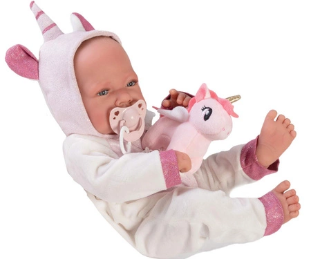 Lalka jednorożec z maskotką Antonio Juan 50268