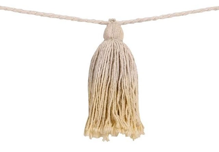 Lorena Canals Girlanda Pom Pom Tie-Dye Yellow