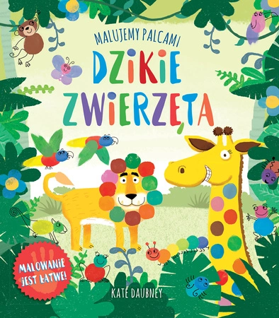 Dzikie zwierzęta malowanie palcami