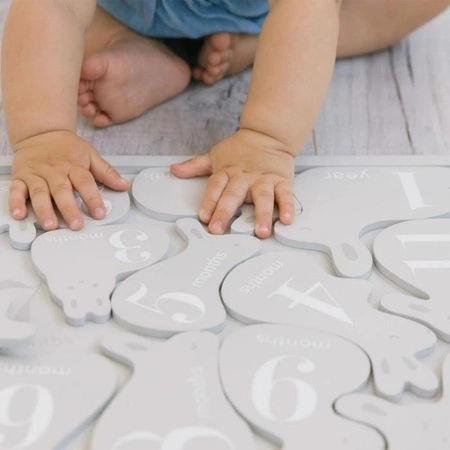 Pearhead Drewniana Metryczka do Zdjęć Puzzle