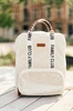 Childhome Plecak Family Club Signature Teddy Off white