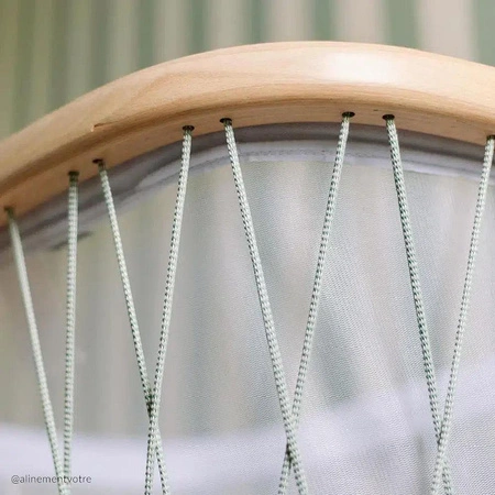 Charlie Crane Kołyska Kumi Mesh Cocoon Lichen