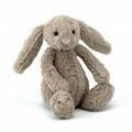 JellyCat Bashful Królik beżowy 13cm