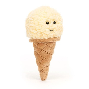 JellyCat Irresistible Ice Cream Vanilla- Lody waniliowe 18x8 cm