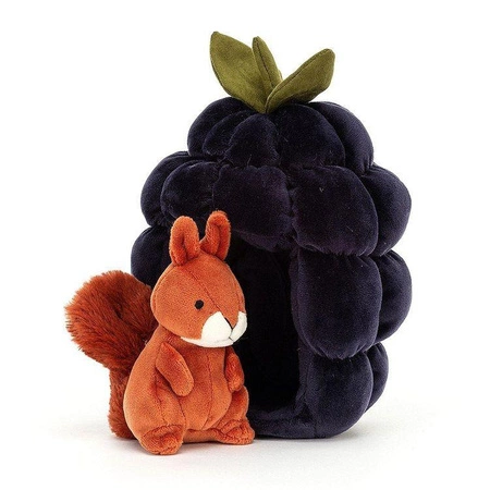 JellyCat Brambling Wiewiórka w jeżynie 18cm