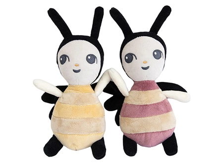 Przytulna Maskotka Pszczółka Piapi Różowa M PIAPIMO