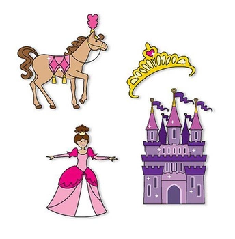 Zestaw naklejek tematycznych Księżniczki, Przyjęcie, Zwierzęta 14247-Melissa & Doug, naklejki dla dzieci