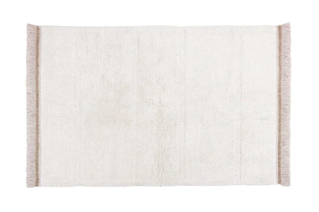 Dywan wełniany Steppe White 120x170 cm Lorena Canals