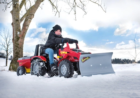 Traktor na Pedały Rolly Toys RollyX-Trac Premium z Łyżką Ciche Koła 3-10 Lat