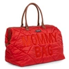 Childhome Torba Mommy Bag Pikowana Czerwona