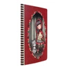 Zeszyt A5 w błyszczącej okładce - Gorjuss - Little Red Riding Hood