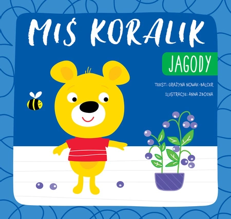 Jagody miś koralik