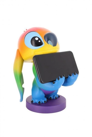 Disney Stitch Lilo & Stitch: Rainbow Stitch phone & controller holder (20 cm) / Stojak Disney Lilo i Stitch - Tęczowy Stitch (20 cm)