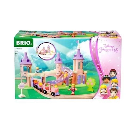 BRIO Disney Princess Zestaw Kolejki Zamek Księżniczki