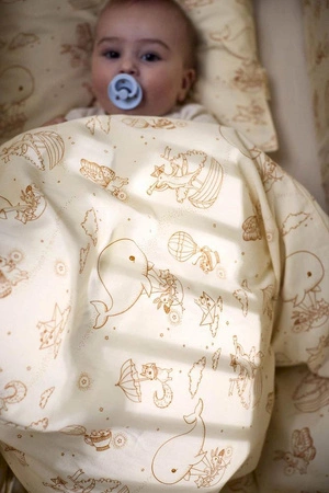 Filibabba Zestaw pościelowy 2 el. Baby Dreamy Adventurers