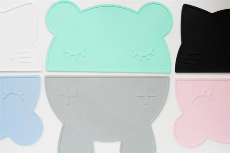 Silikonowa podkładka Kotek We Might Be Tiny - Pure Black