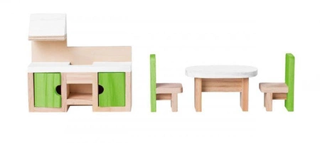 Domek dla lalek Villa Anna Maria z meblami