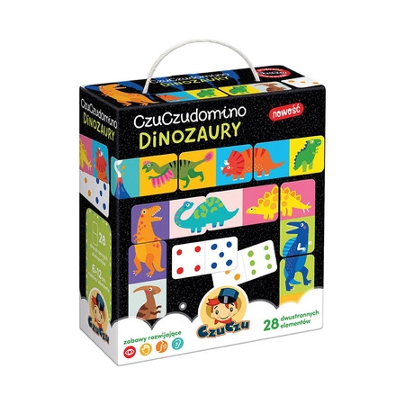 Domino Dinozaury CzuCzu 2+