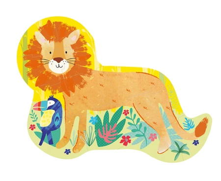 Lew puzzle 12 elementów