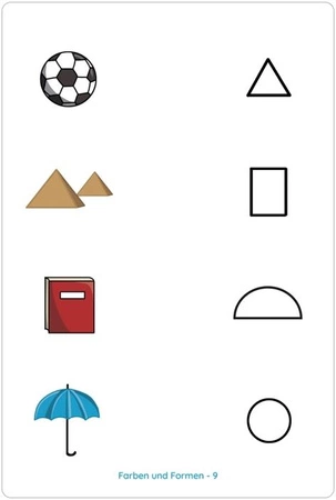 WiemTo Karty Edukacyjne Kolory i Kształty Lemo