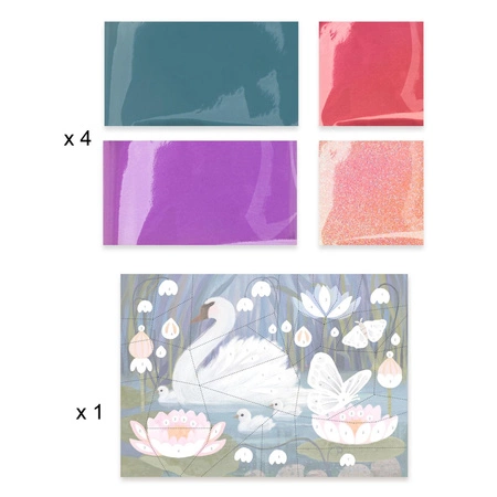 Zestaw artystyczny "ZACZAROWNY LAS" 6 w1 DJ09329