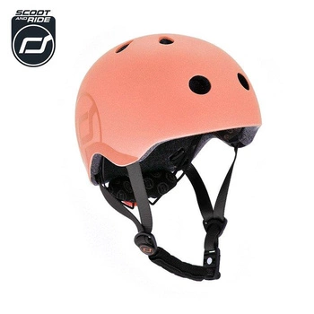 SCOOTANDRIDE Kask S-M dla dzieci 3+ Peach