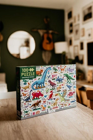 Mudpuppy Puzzle Potężne dinozaury 100 elementów 5+