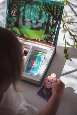 Magnetyczna układanka Świat baśni Magnetibook 3-8 lat, Janod