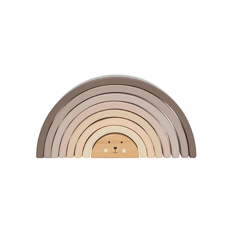 Piramida tęcza, kreatywna układanka Jabadabado