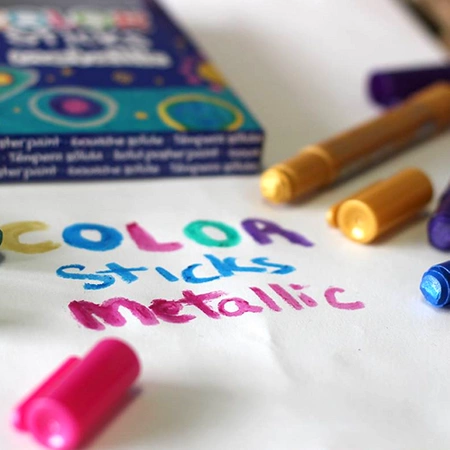 Farby w kredce XXL Apli Kids - 6 kolorów