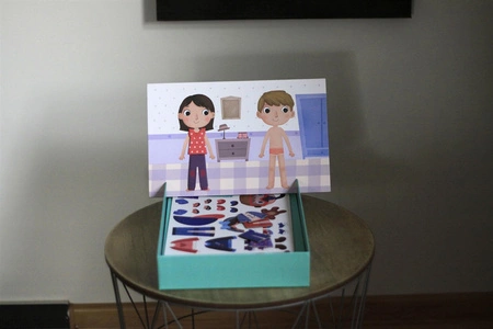 Magnetyczna układanka Apli Kids - Ubieranki