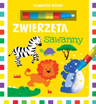 Zwierzęta sawanny flamaster wodny