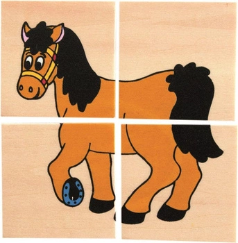 Mini puzzle 4 szt.