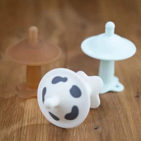 Gryzak logopedyczny grzybek zielony - Giligums