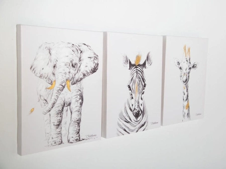 Childhome Obrazek 30 x 40 cm Zebra