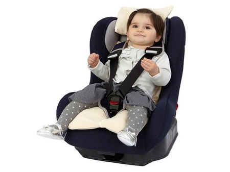 Wkładka do fotelika + poszewka BIO Beżowa 9m+ QUARANTA SETTIMANE