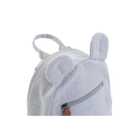 Childhome Plecak dziecięcy My First bag Kanwas Szara