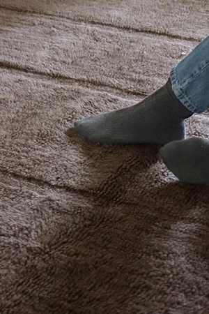 Dywan wełniany Steppe Brown 80x230 cm Lorena Canals