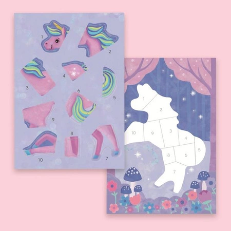 Tiger Tribe Wyklejanie po Numerach - Magiczny Ogród