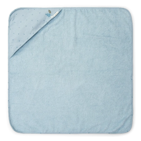 Little Dutch Bawełniany ręcznik z kapturem 75x75 cm Forest Wonders