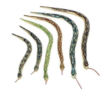 Wijący się, drewniany wąż,15129-Goki