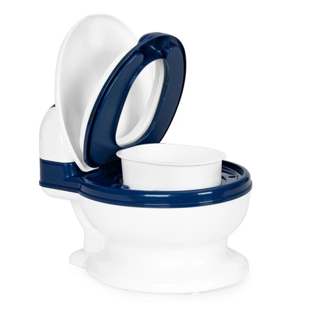 Nocnik toaleta z wyjmowanym wkładem sedes dla dzieci zamykany ze szczotką