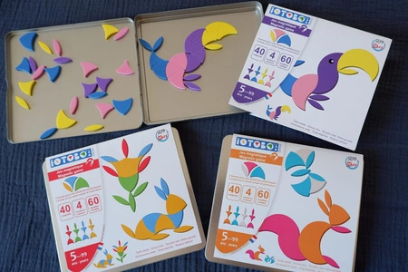 Podróżna układanka magnetyczna WIEWIÓRKA ITN-CDEC