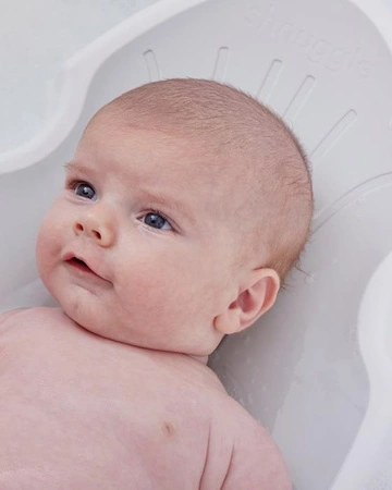 Shnuggle Leżaczek do Kąpieli Noworodka Eucalyptus