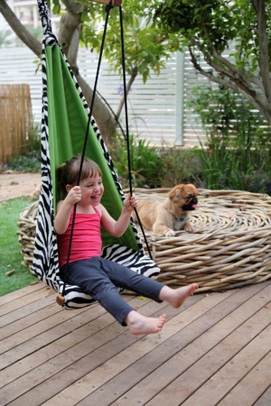 Amazonas Huśtawka dziecięca Hang Mini Zebra